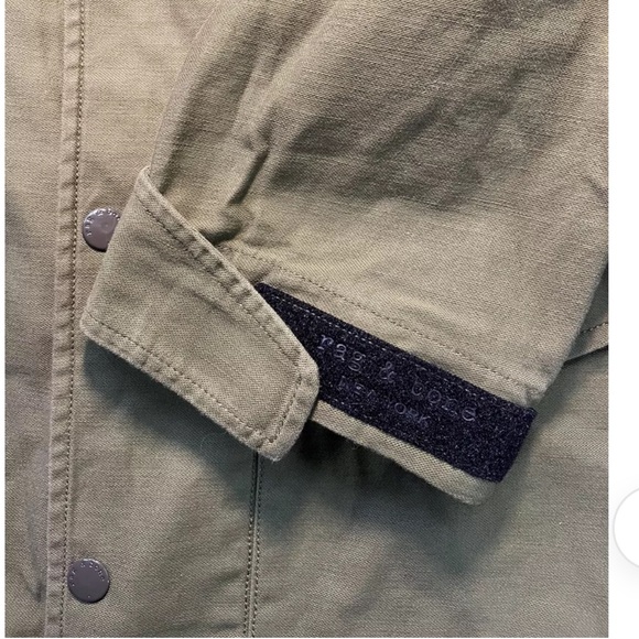 Rag and Bone Icons Army Flight shirt jacket - Picture 8 of 15